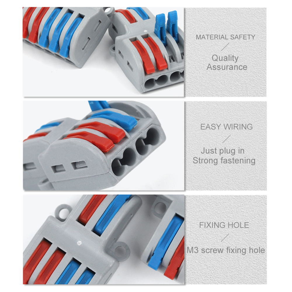 Quick Wire Connector Universal - Push Fit Connector recensione e prezzo