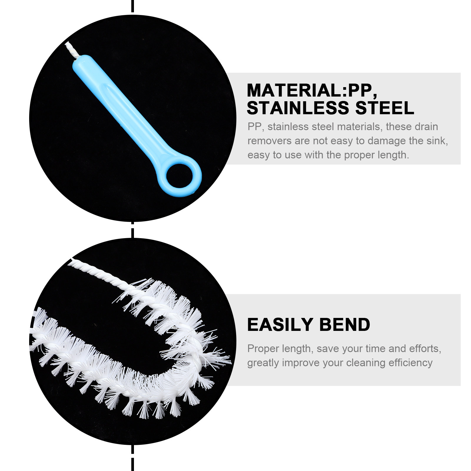 Flexible Drain Cleaning Brush  - Drain Snake Flexible recensione e prezzo
