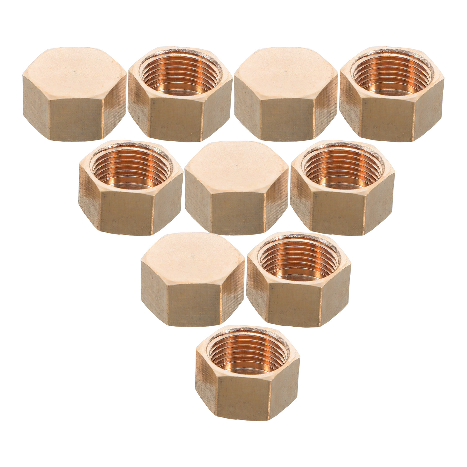 10 Pcs Brass Cap Fitting Stop  - Compression Fitting Brass recensione e prezzo