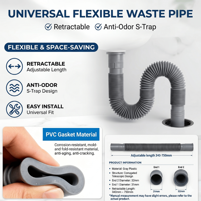 Universal Flexible Expandable  - Flexible Hose Braided recensione e prezzo