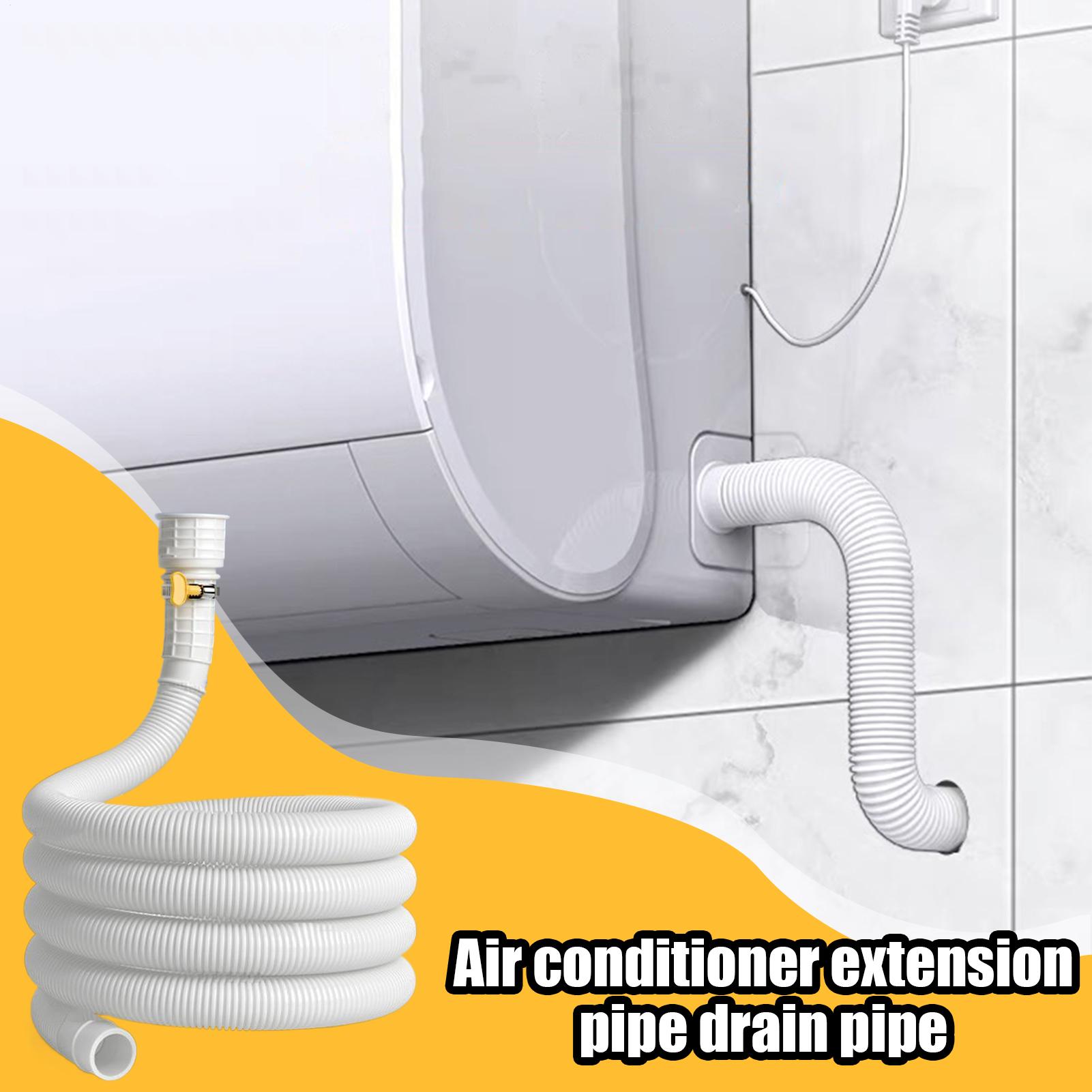 Flexible AC Water Drain Hose D - Drain Pipe Clip recensione e prezzo