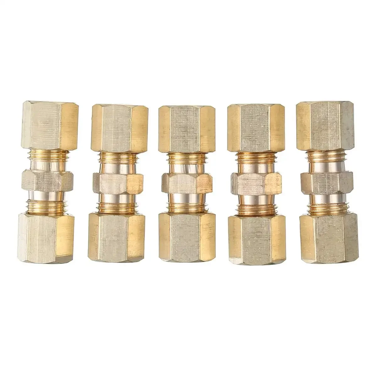 5pcs Brass Brake Line Union Fi - Compression Fitting Brass recensione e prezzo