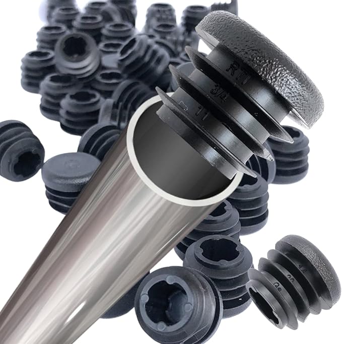 8 PCS Black Round Plastic Blan - Plastic Pipe Clip recensione e prezzo