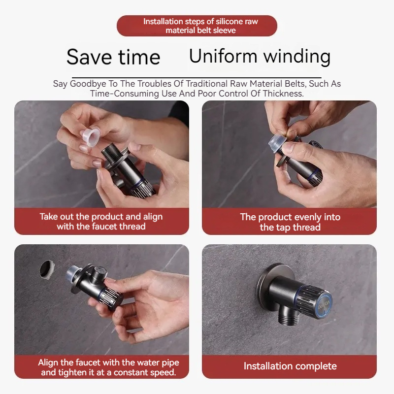 Faucet Leak-proof Sealing Gask - Silicone Tap Washer recensione e prezzo