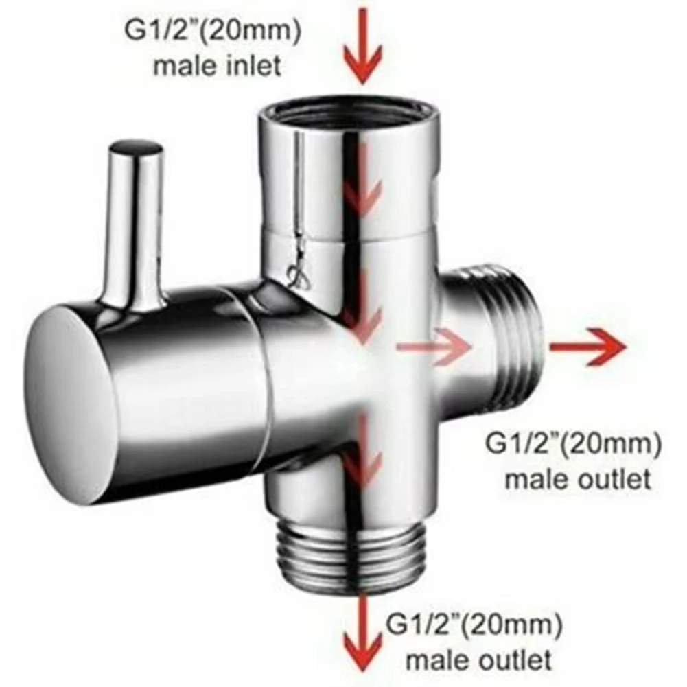G1/2in 3 Way Diverter Valve T- - Shower Valve Cartridge recensione e prezzo