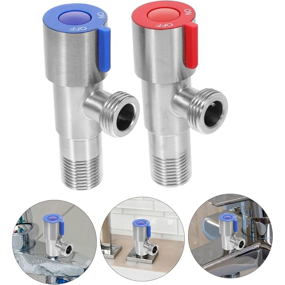 Stainless Steel Hot Cold Inlet - Toilet Fill Valve recensione e prezzo