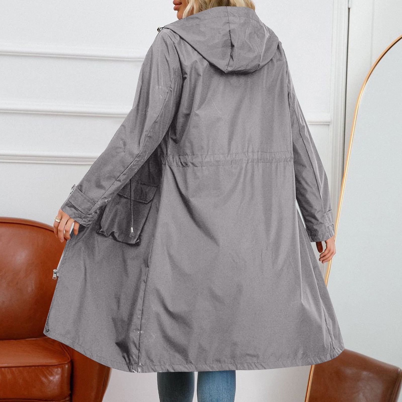 Women's Chic Hooded Long Sleev - Pipe Bending Spring recensione e prezzo