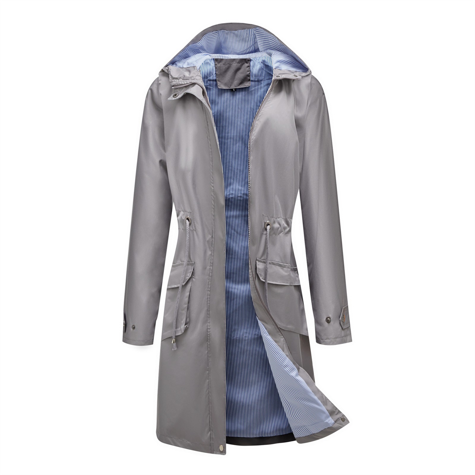 Women's Chic Hooded Long Sleev - Pipe Bending Spring recensione e prezzo