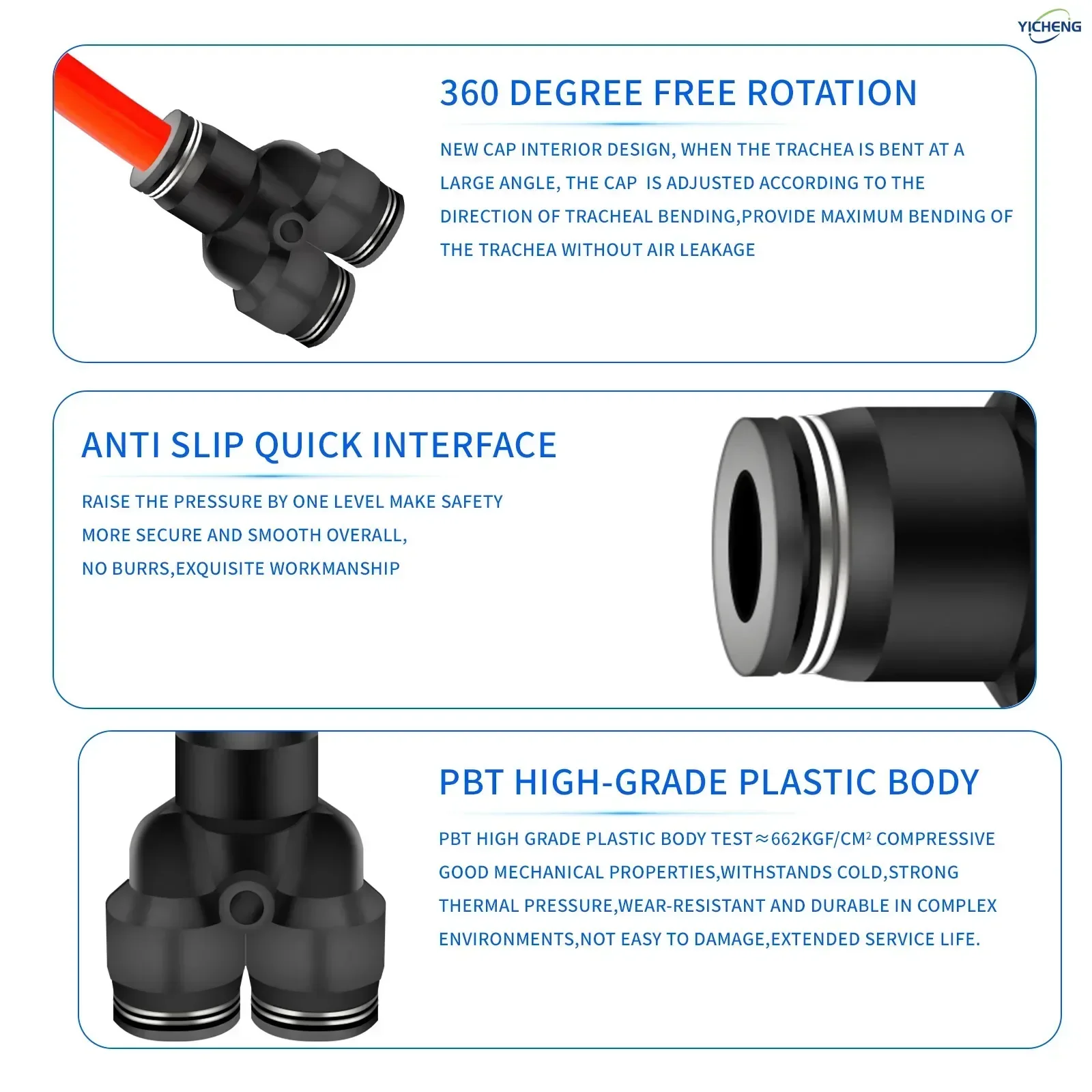 PNEUMATIC Hose Connector 6MM O - Push Fit Connector recensione e prezzo