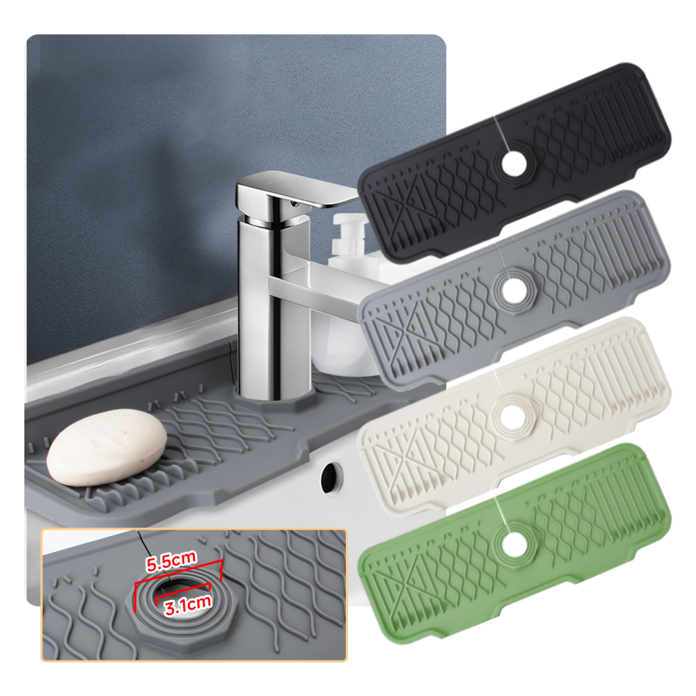 Kitchen sink splash guard, sil - Silicone Tap Washer recensione e prezzo