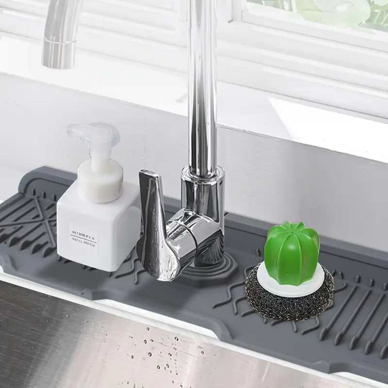 Kitchen sink splash guard, sil - Silicone Tap Washer recensione e prezzo