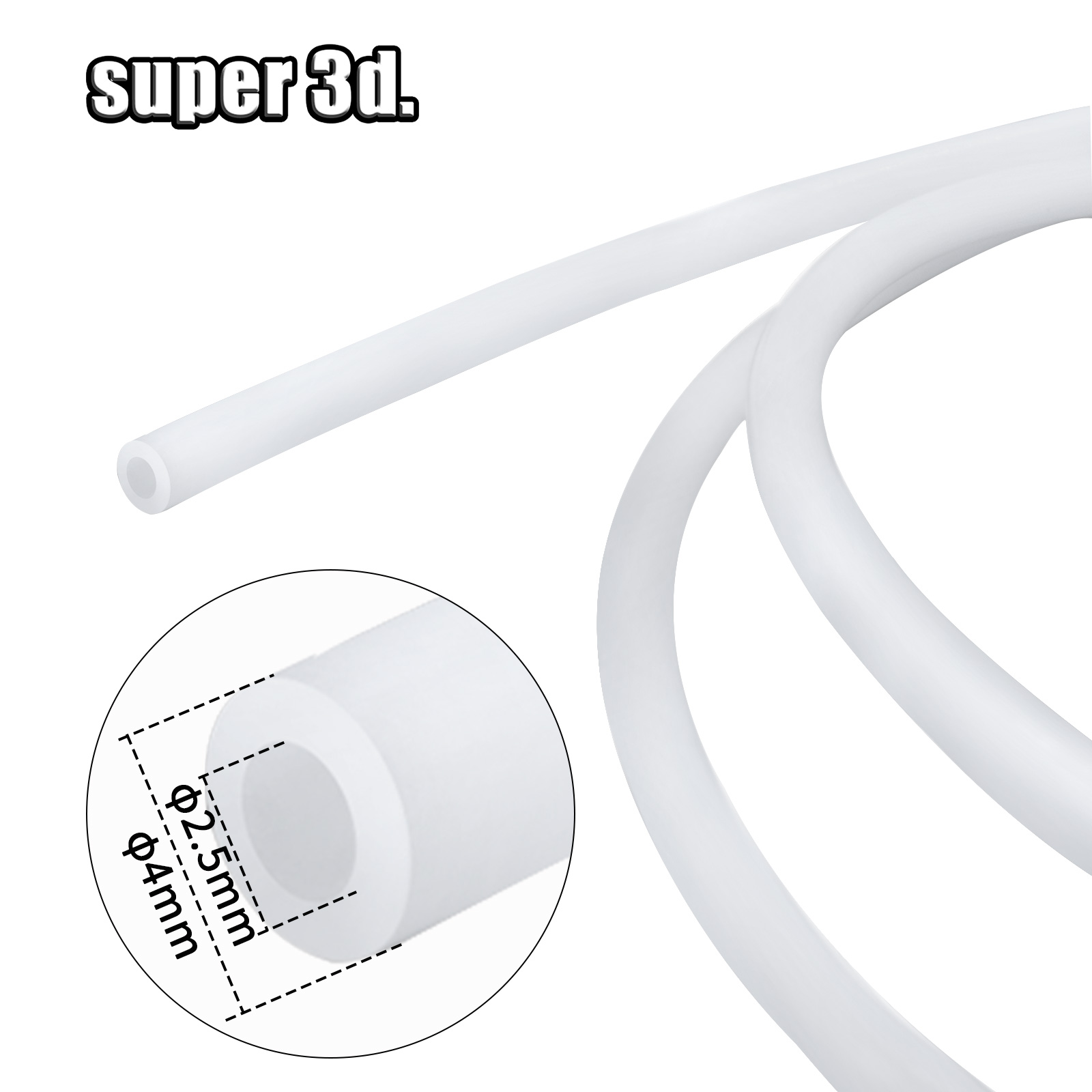 1/2/50M Bambu Lab PTFE Tube ID - Ptfe Tape Thread recensione e prezzo