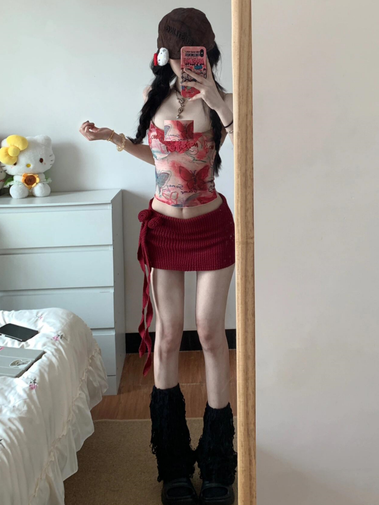 Women Y2K Two Piece Set Butter - Pipe Bending Spring recensione e prezzo