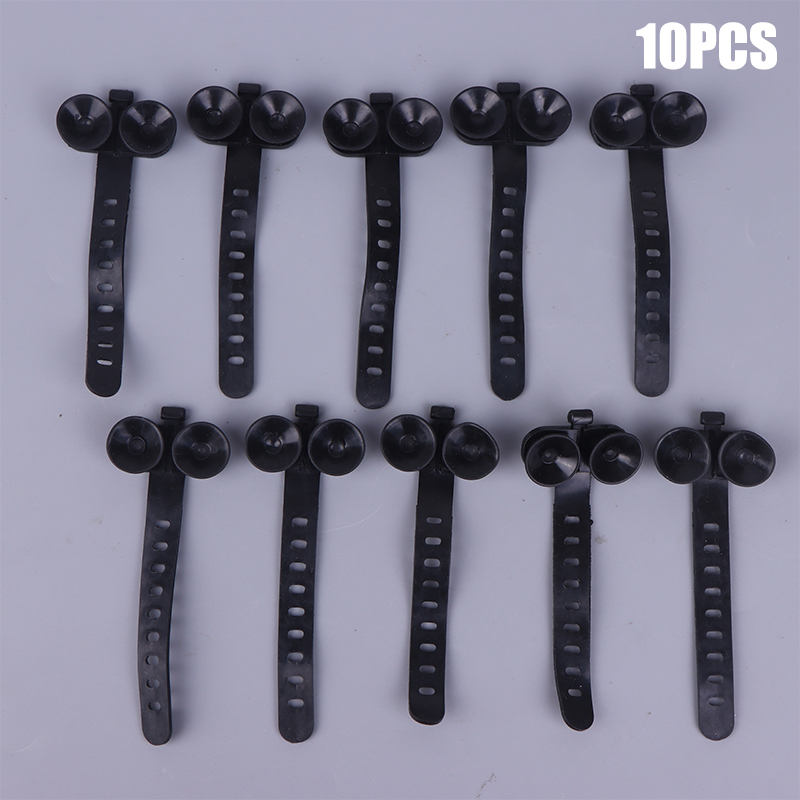 10Pcs/set Fish Tank Tie Suctio - Plastic Pipe Clip recensione e prezzo