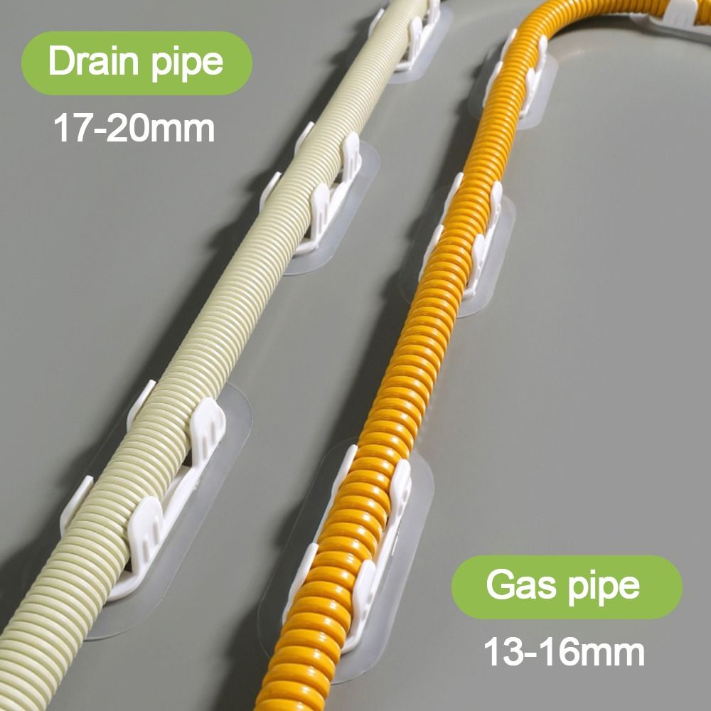 5pcs Plastic Pipe Clamp Hooks  - Drain Pipe Clip recensione e prezzo