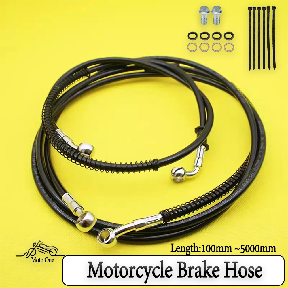 10cm~500cm Motorcycle Brake Cl - Flexible Hose Braided recensione e prezzo
