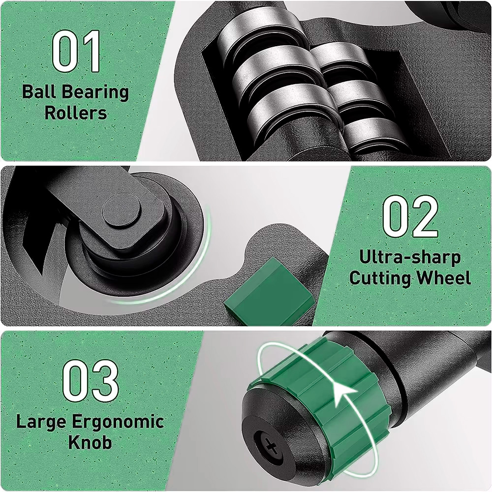 5-50mm Pipe Cutter Alloy Steel - Pipe Cutter Ratchet recensione e prezzo