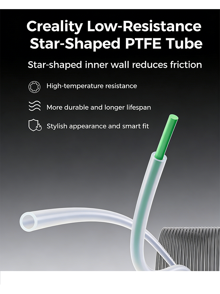 Creality Low-Resistance Star S - Ptfe Tape Thread recensione e prezzo