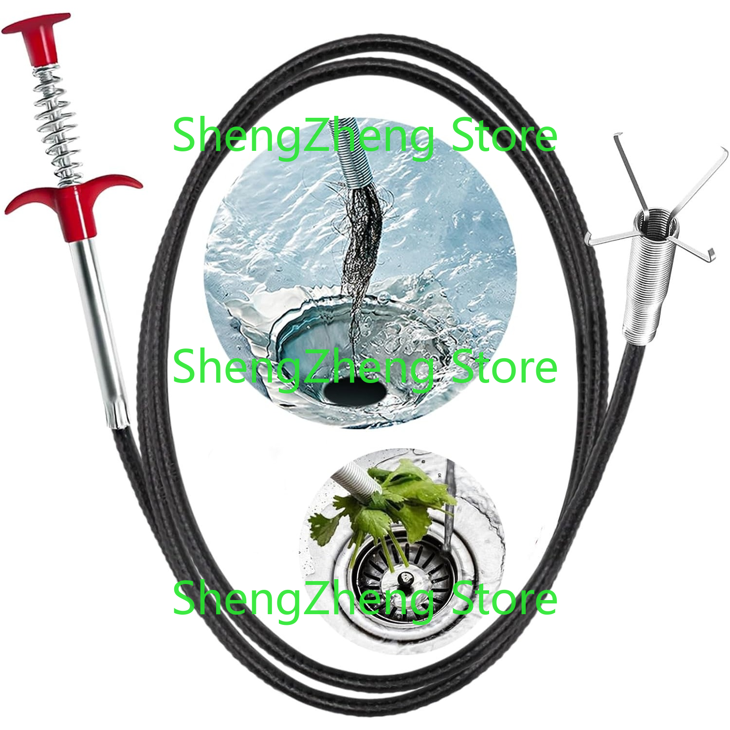 1Pcs Drain Snake Hair Drain Cl - Drain Snake Flexible recensione e prezzo