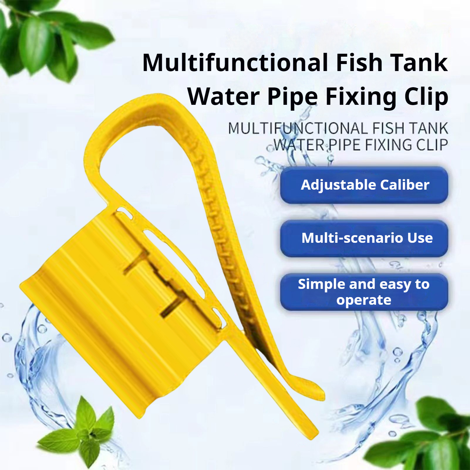 Aquarium Tube Holder Clip Fish - Plastic Pipe Clip recensione e prezzo