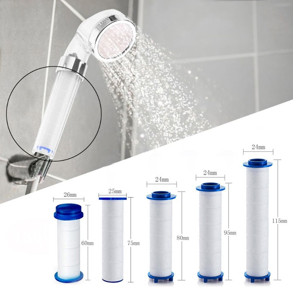 5Pcs PP Cotton Shower Head Rep - Shower Valve Cartridge recensione e prezzo
