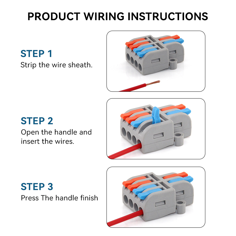 1/5/10 PCS Mini Fast Wiring Ca - Push Fit Connector recensione e prezzo