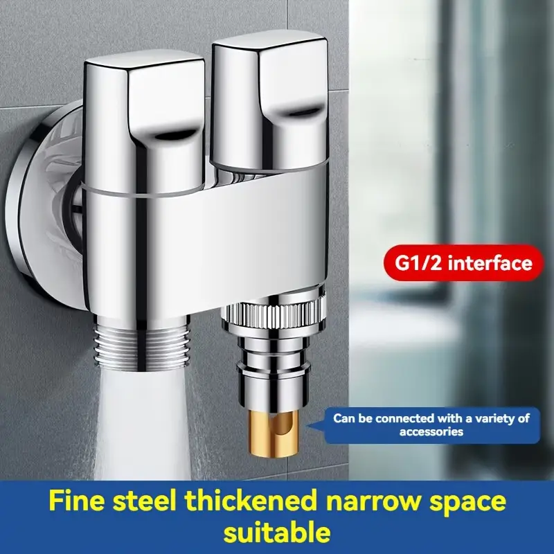 Stainless steel double outlet  - Toilet Fill Valve recensione e prezzo