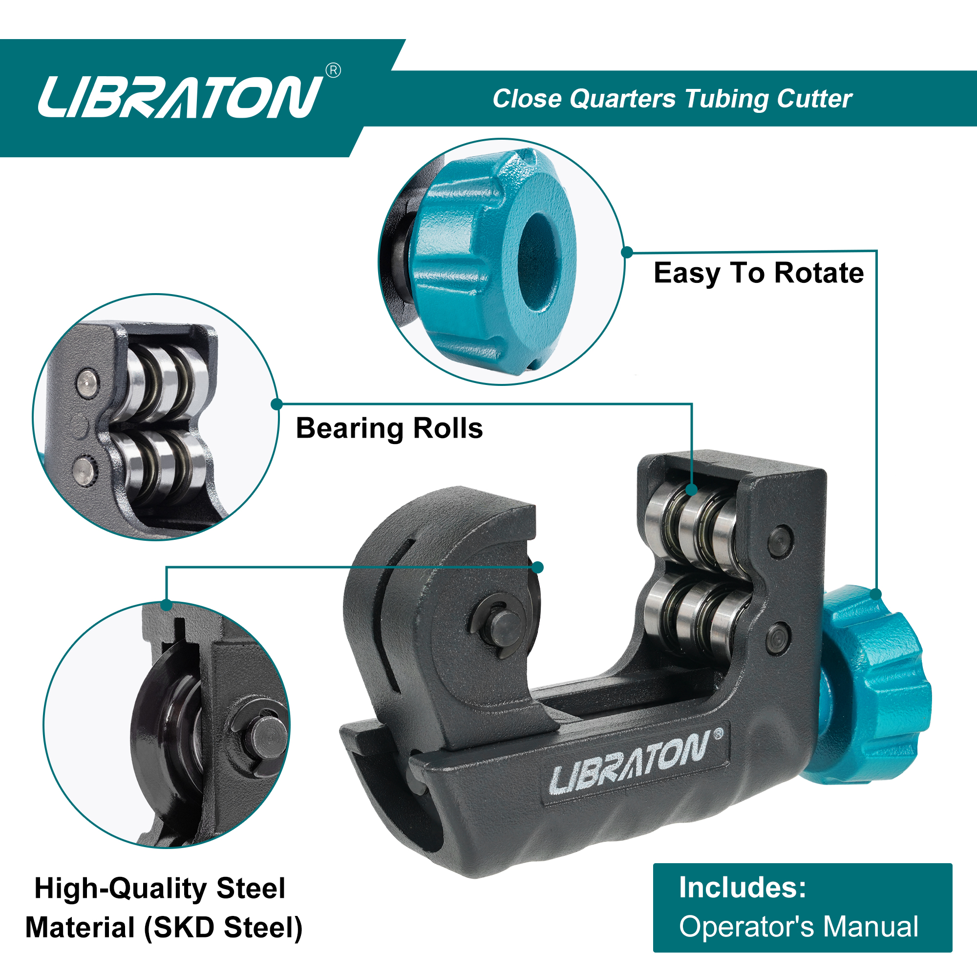 Libraton Tubing Cutter 4mm to  - Pipe Cutter Ratchet recensione e prezzo