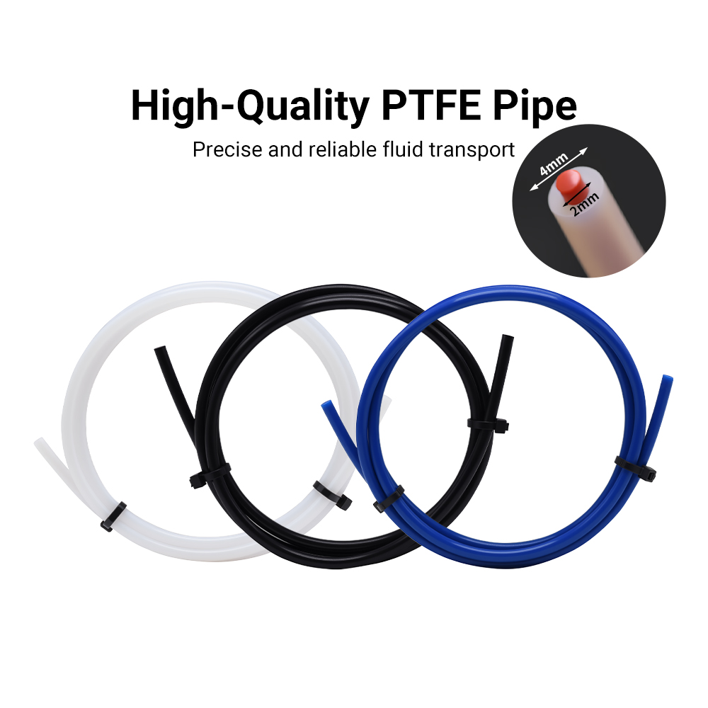 1M PTFE Tube 2x4mm MK8 Hot End - Ptfe Tape Thread recensione e prezzo