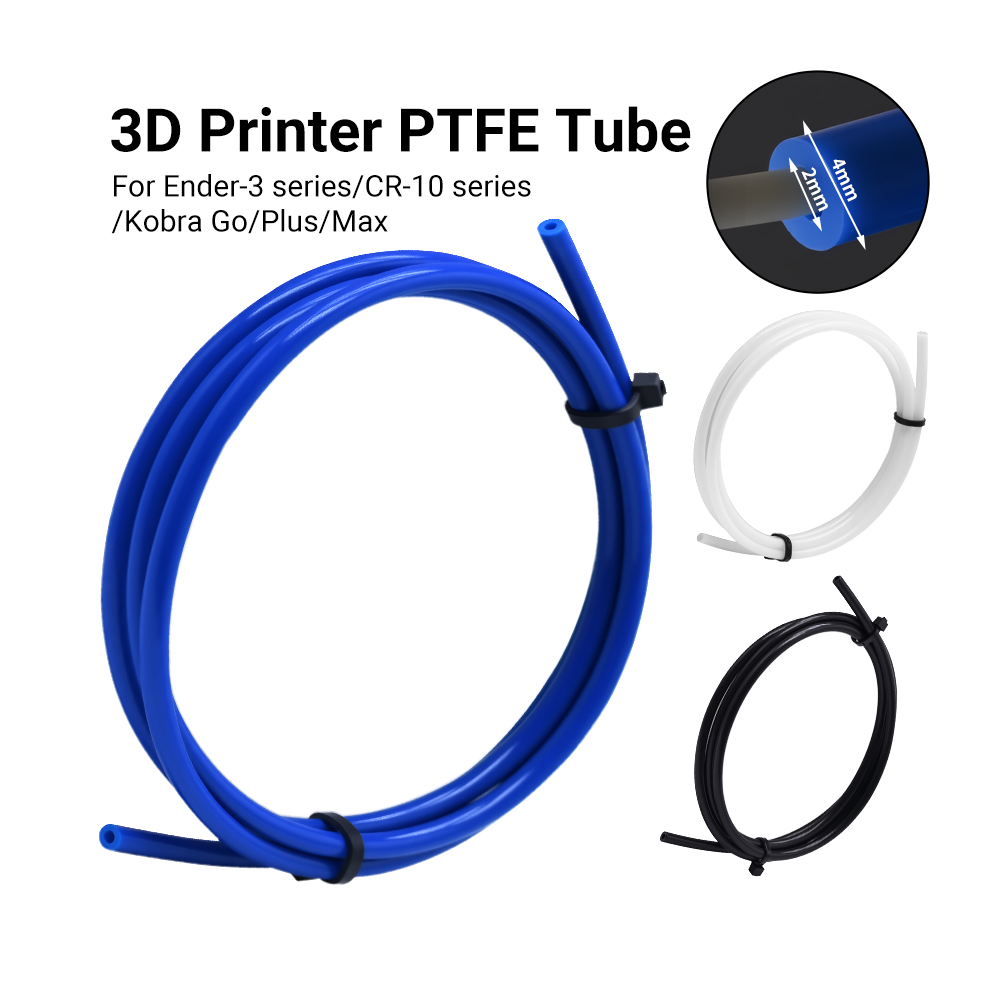 1M PTFE Tube 2x4mm MK8 Hot End - Ptfe Tape Thread recensione e prezzo