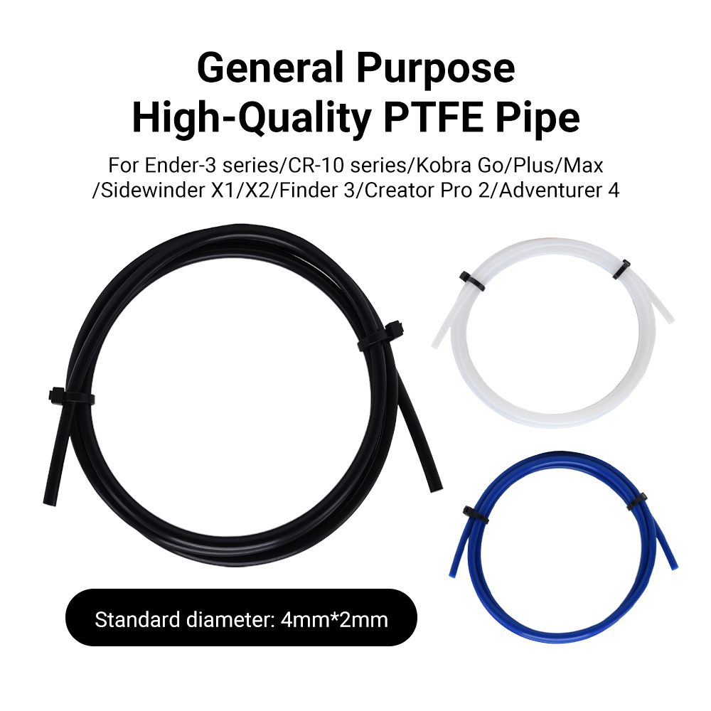 1M PTFE Tube 2x4mm MK8 Hot End - Ptfe Tape Thread recensione e prezzo