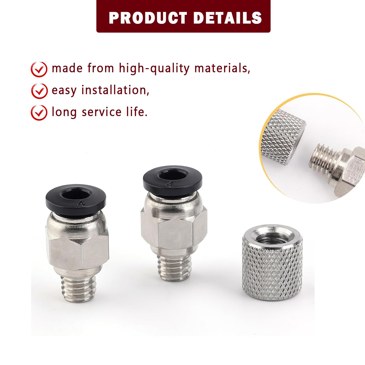 Upgrade PTFE Tube Connector St - Ptfe Tape Thread recensione e prezzo