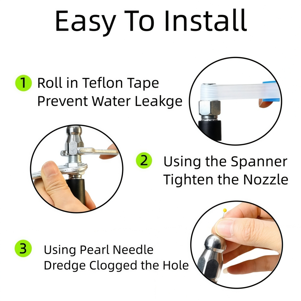 5~50m Pressure Washer Sewer Je - Drain Pipe Clip recensione e prezzo