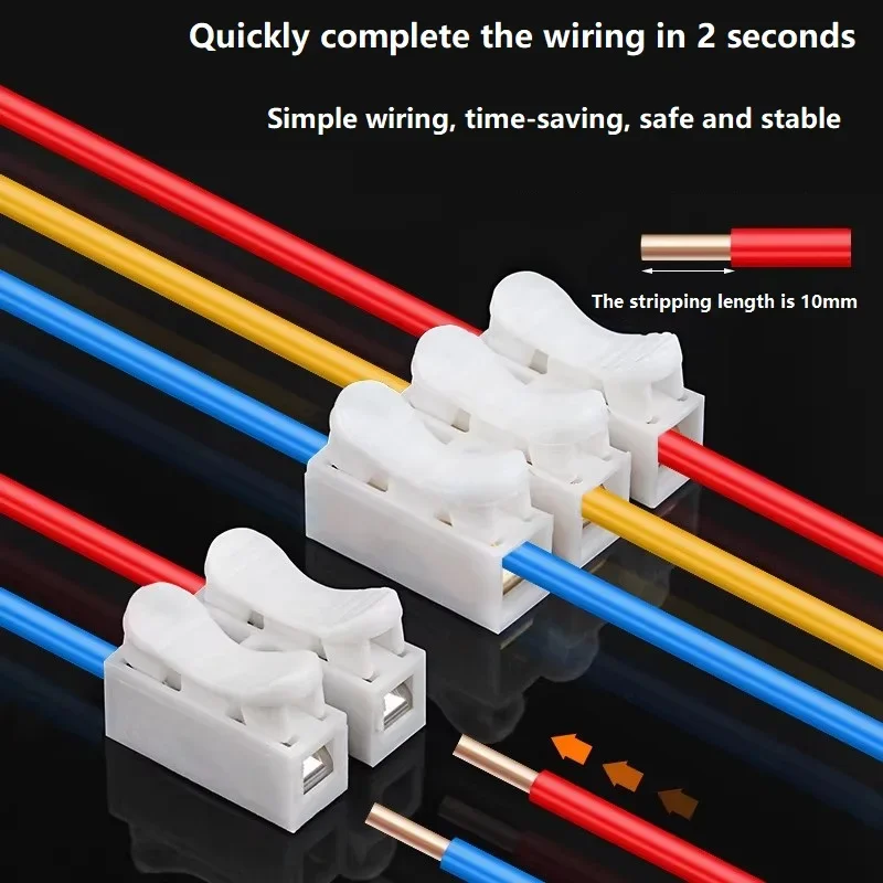 50pcs Push Quick Wire Cable CH - Push Fit Connector recensione e prezzo