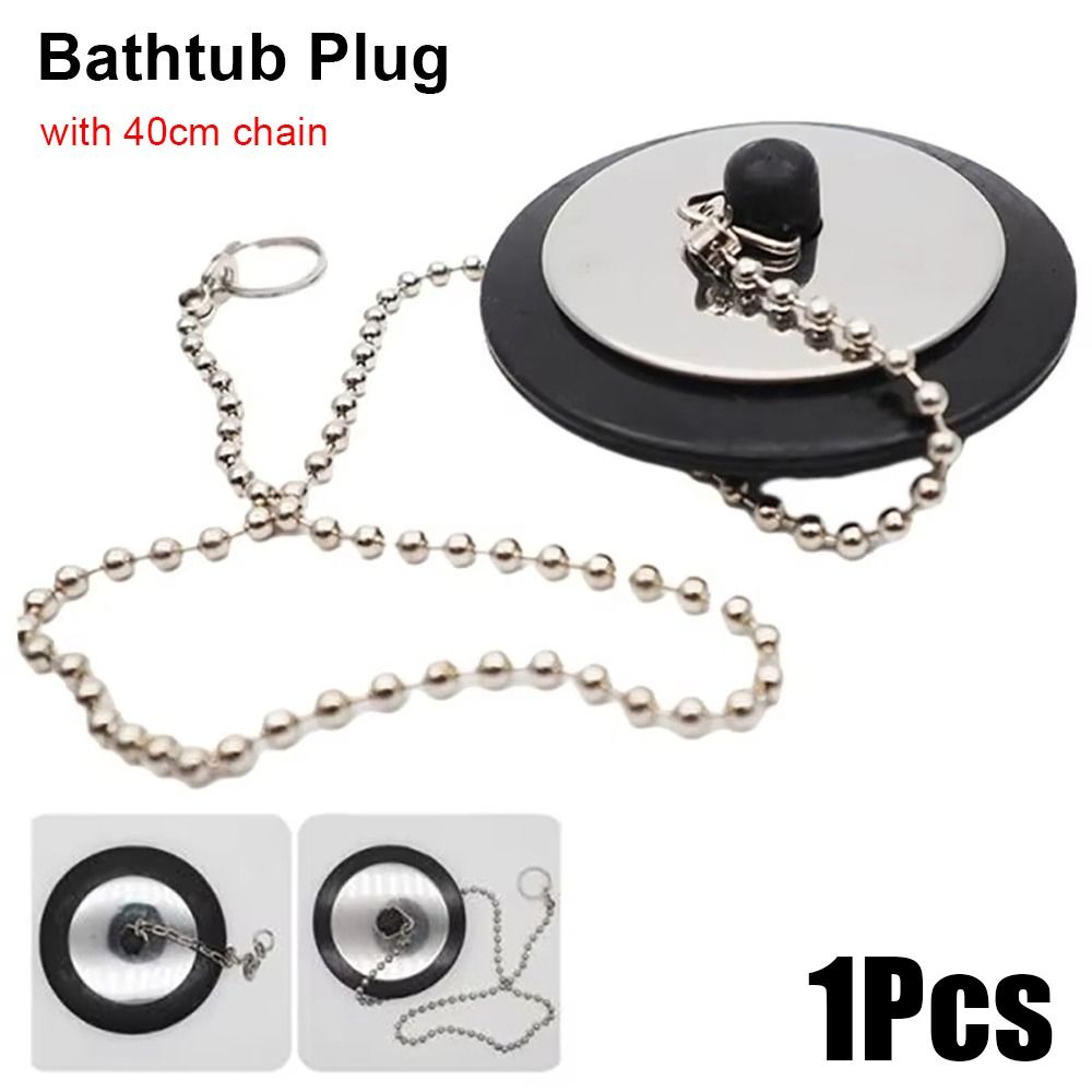 1Pcs Durable Rubber Tub Stoppe - Drain Pipe Clip recensione e prezzo