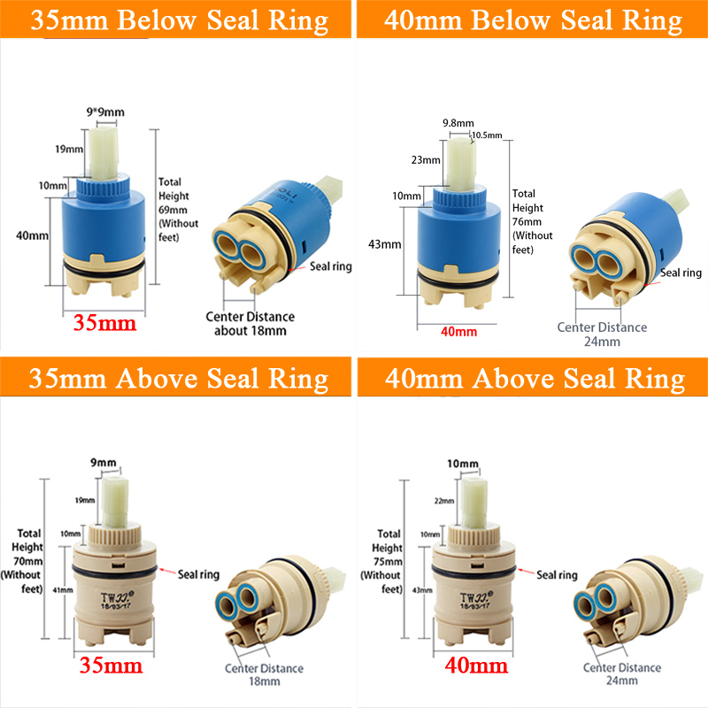Tap Mixing High spool Valve 35 - Basin Mixer Cartridge recensione e prezzo
