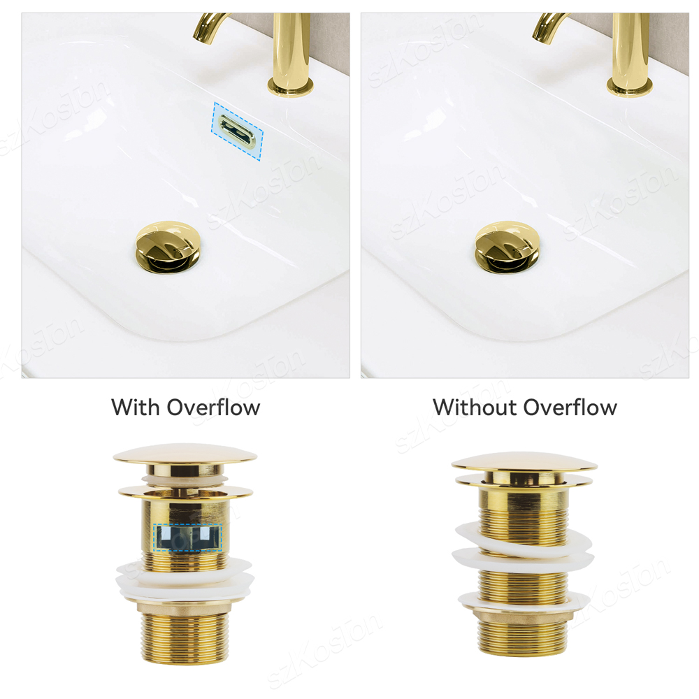 Bathroom Sink Stopper Washbasi - Overflow Pipe Clip recensione e prezzo