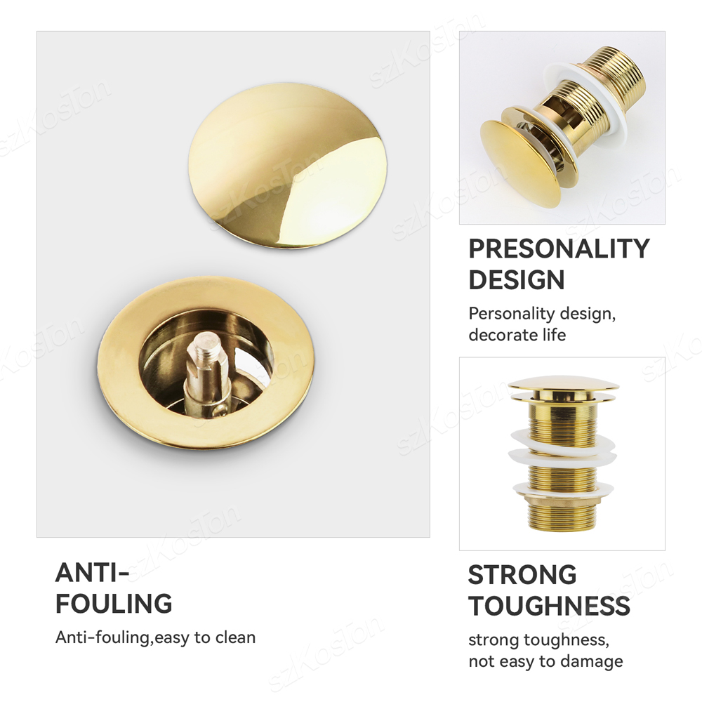 Bathroom Sink Stopper Washbasi - Overflow Pipe Clip recensione e prezzo