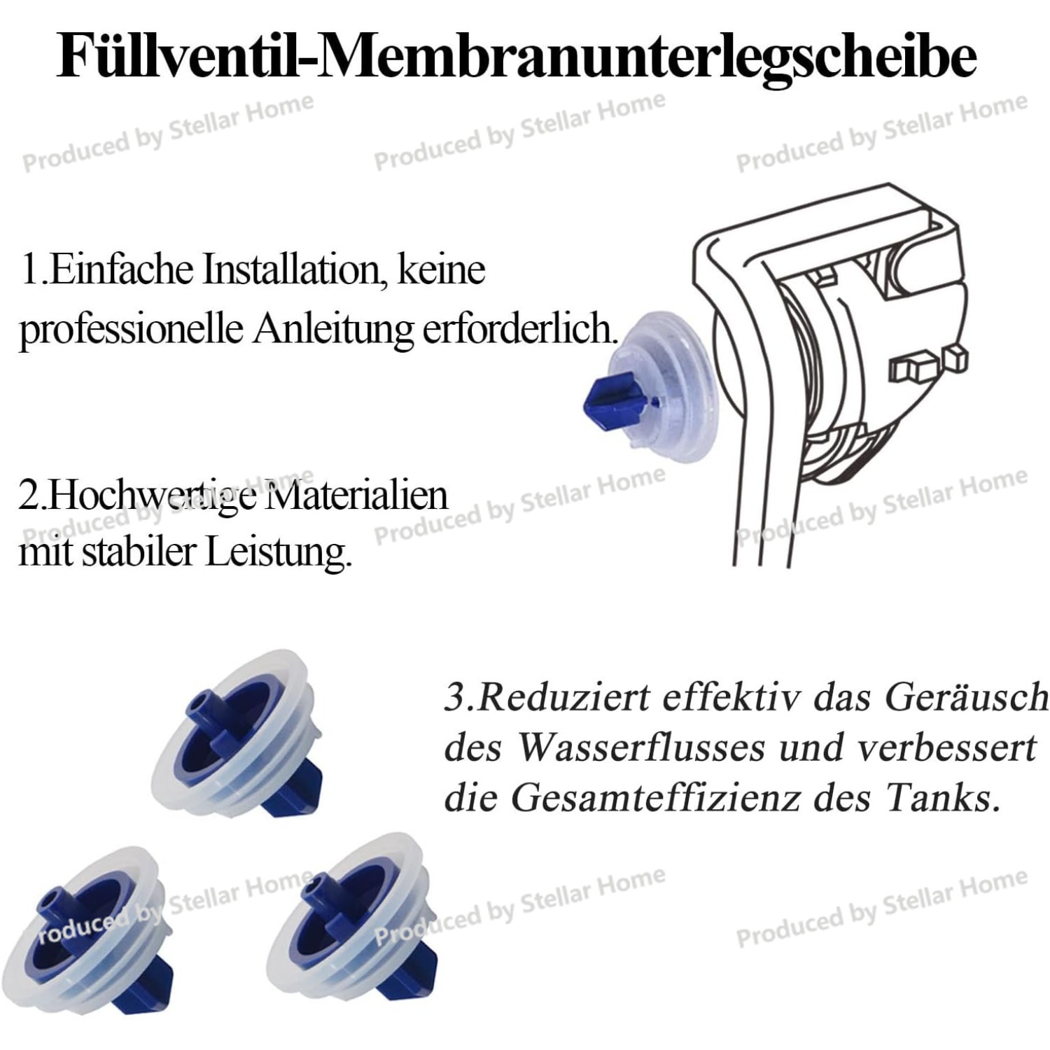 Toilet Fill Valve Diaphragm Re - Toilet Fill Valve recensione e prezzo