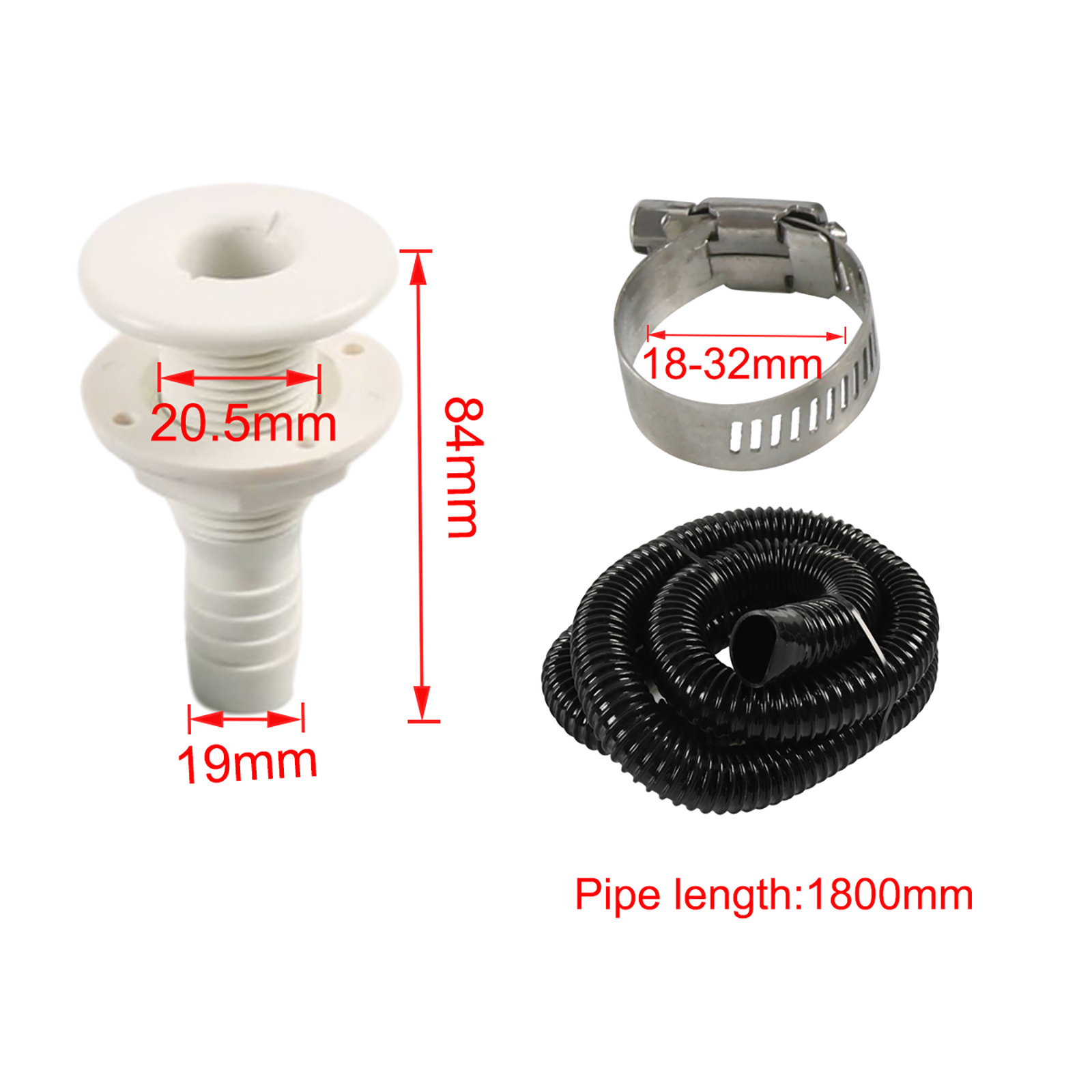 3/4 inch Hose Bilge Pump Insta - Drain Pipe Clip recensione e prezzo