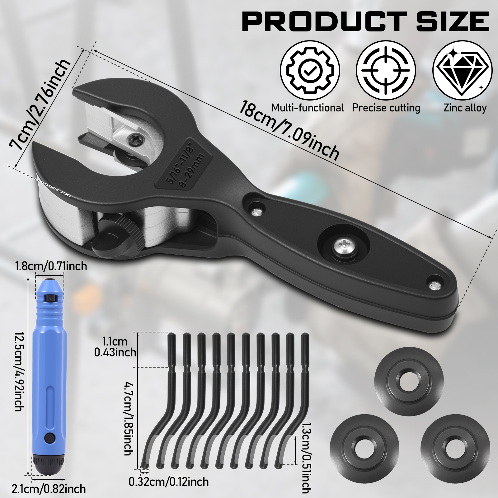 Ratchet Tube Pipe Cutter for 8 - Pipe Cutter Ratchet recensione e prezzo