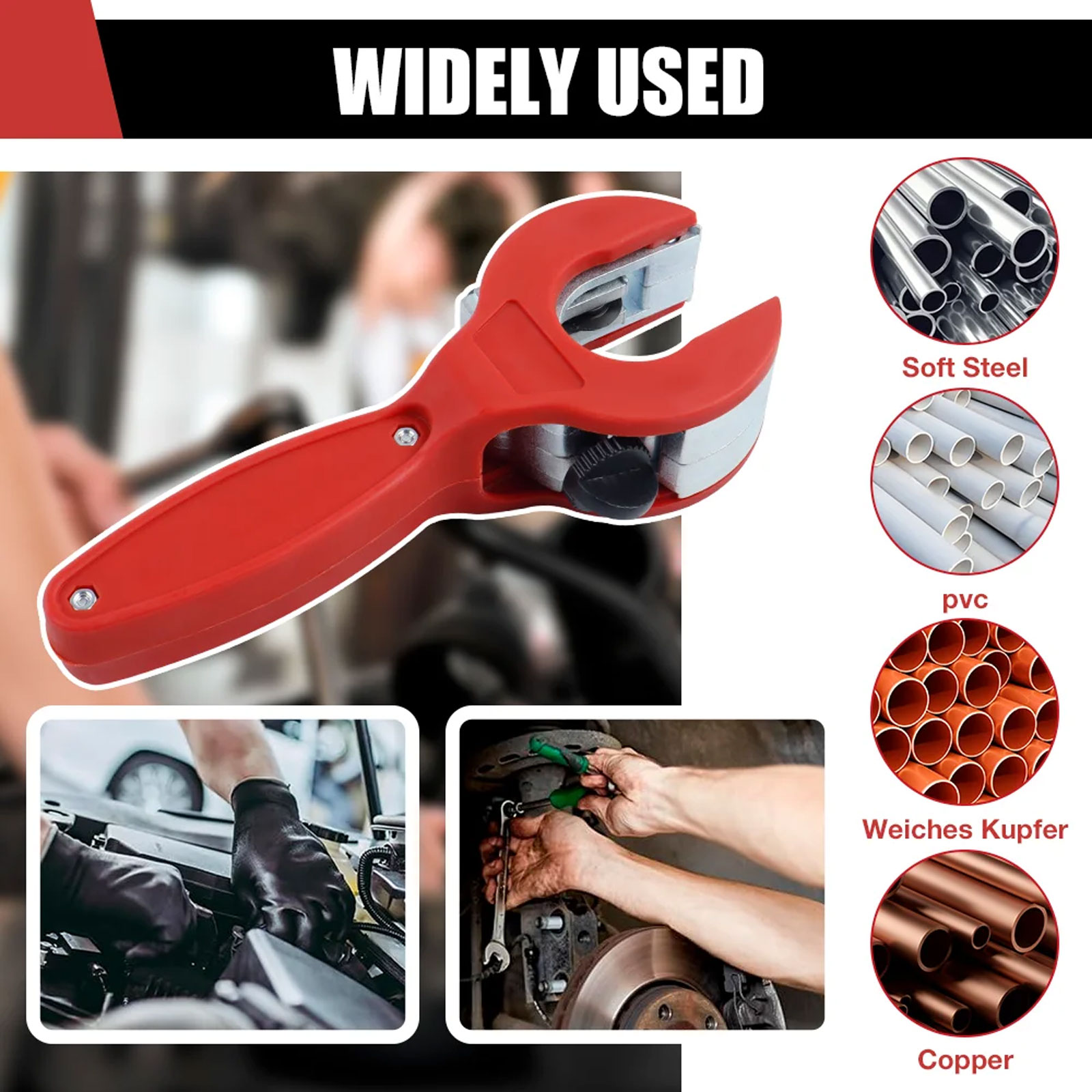Ratcheting Tubing Cutter Air C - Pipe Cutter Ratchet recensione e prezzo