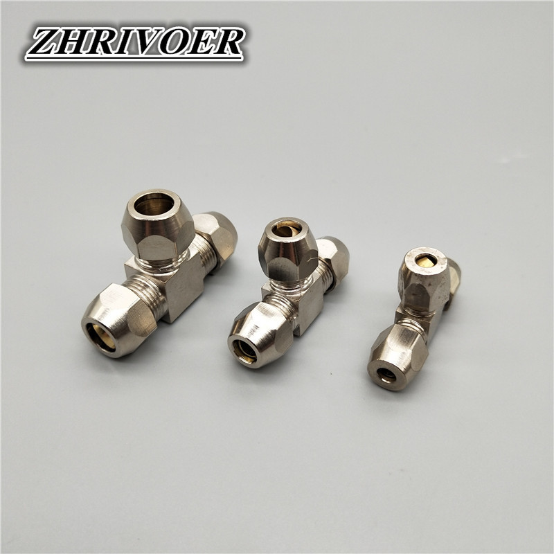 1Pcs Pneumatic Fittings Brass  - Compression Fitting Brass recensione e prezzo