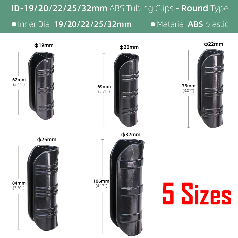 30PCS 19/20/22/25/32MM Garden  - Plastic Pipe Clip recensione e prezzo