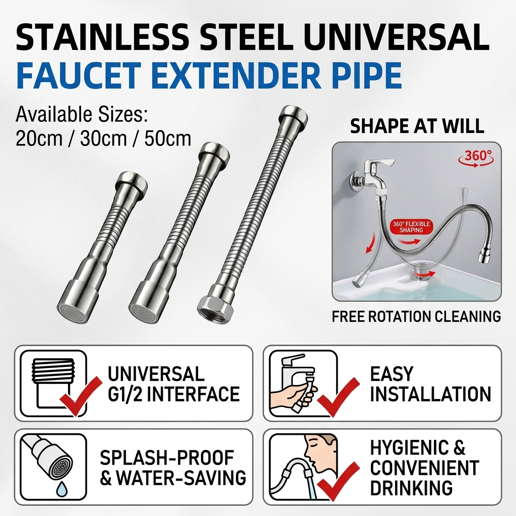 360° Flexible Stainless Steel  - Flexible Hose Braided recensione e prezzo