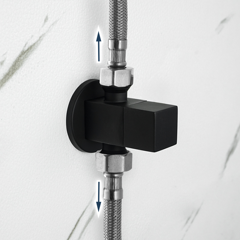 Brass Angle Valve Chrome Black - Toilet Fill Valve recensione e prezzo