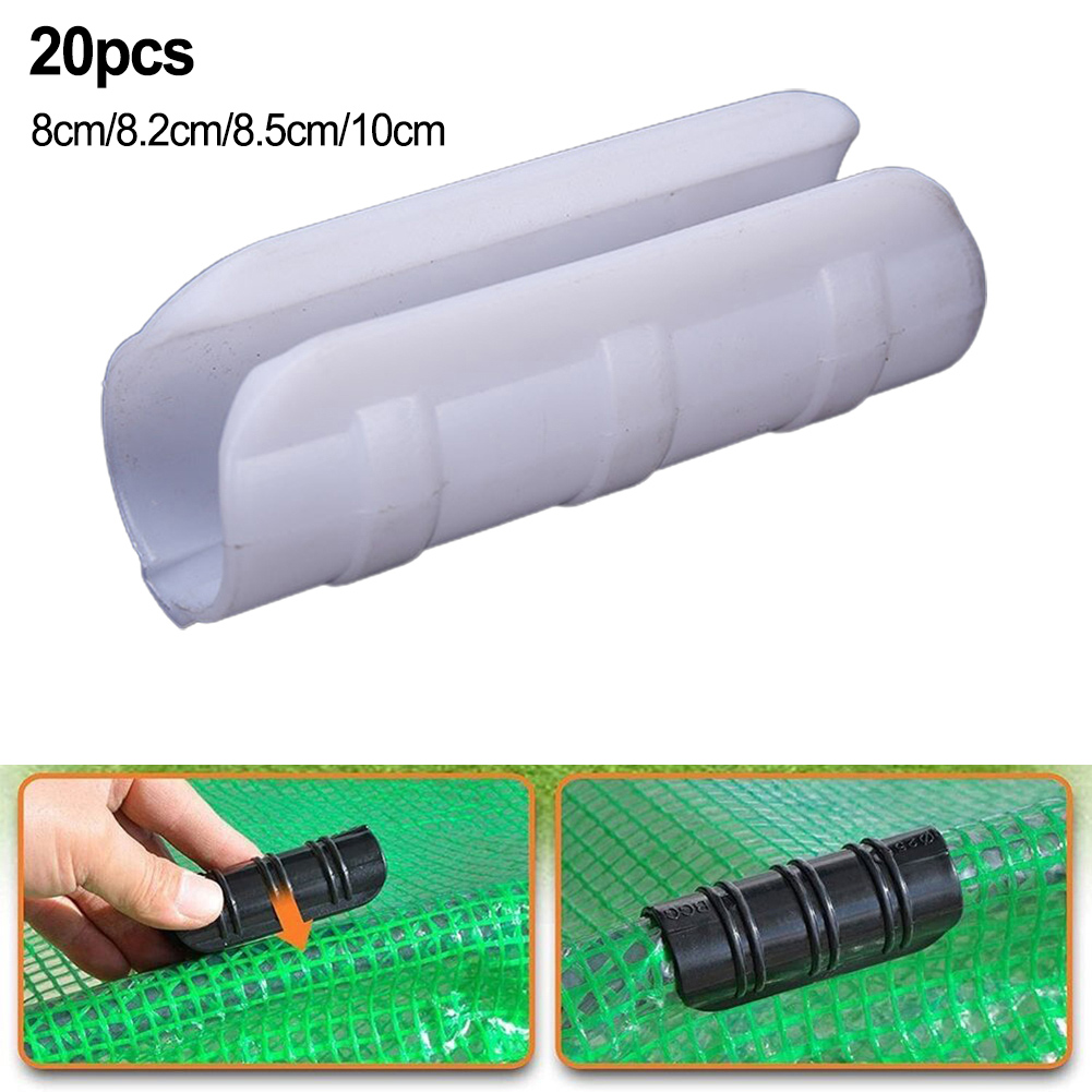 20Pc Greenhouse Frame Film Buc - Plastic Pipe Clip recensione e prezzo