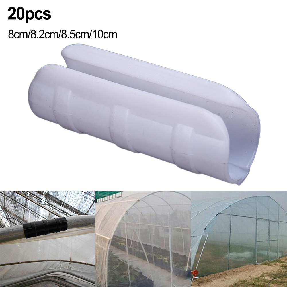 20Pc Greenhouse Frame Film Buc - Plastic Pipe Clip recensione e prezzo